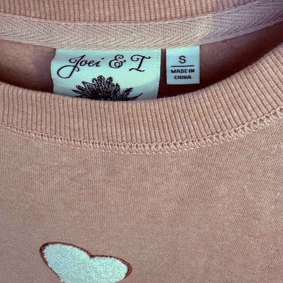 Pink Heart Sweater nwt - Picture 3 of 4